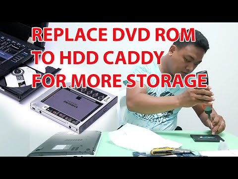 HOW TO CHANGE DVD ROM INTO HDD CADDY (Unboxing of hdd caddy from ugreen)