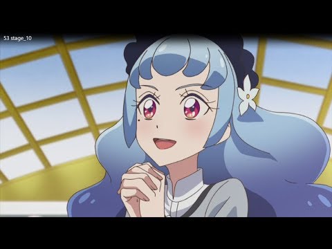 Aikatsu Friends! ep53 Sakuya new sister Byakuya さくや新姉妹