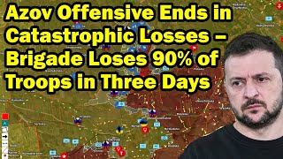 Download Lagu Azov Offensive Ends in Catastrophic Losses – Brigade Loses 90% of Troops in Three Days MP3 Download Lagu Azov Offensive Ends in Catastrophic Losses – Brigade Loses 90% of Troops in Three Days MP3