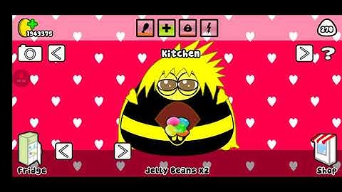 Pou Hack Game *Part 4* | Android Mobile Gameplay No Level 1000 | Landscape Mode