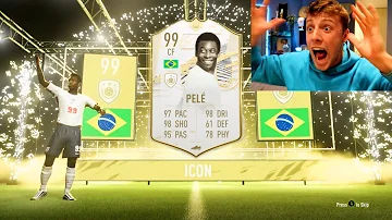 W2S GETS PRIME PELE IN THE LUCKIEST FIFA 21 PACK OPENING!!