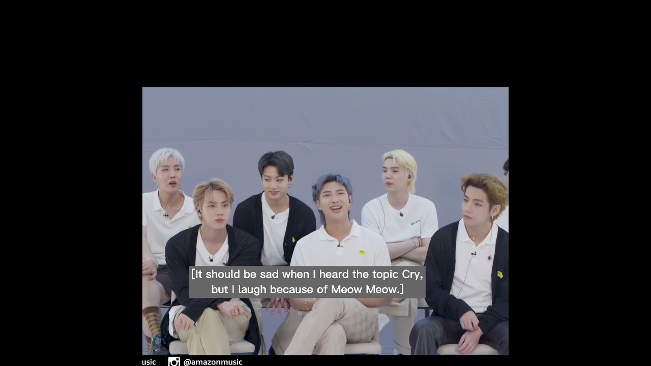 BTS Who make Jin cry. How BTS react when they heard Jin cried. BTS Amazon Interview 🥲🤧#BTS #Bangtan