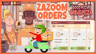 ZAZOOM ORDERS - Good Pizza Great Pizza - Chapter 3 screenshot 2