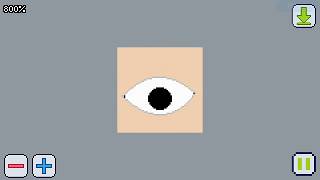 Pixly Layer Tutorial English- the eye animation(Pixly is mobile pixel art and animation tool) screenshot 3