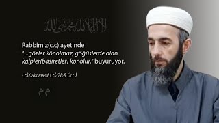Rabbimiz(C.c) Ayetinde \