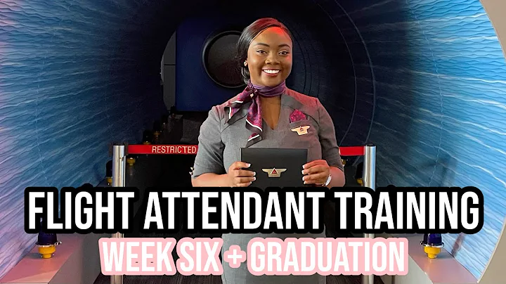Flight Attendant Training Week Six & Graduation! | Mainline Flight Attendant Training Vlog