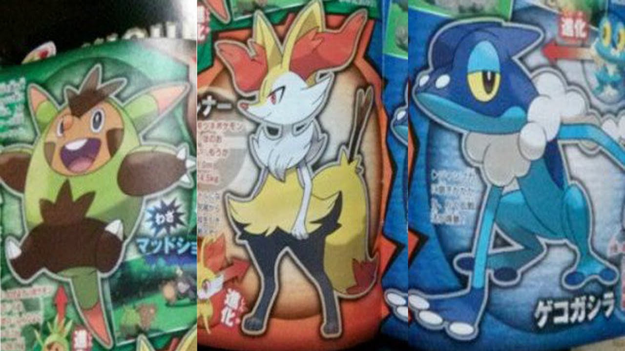 CoroCoro Magazine Reveals Pokémon X & Y Starter Evolutions, Mega Mewtwo X  and New 'Mon