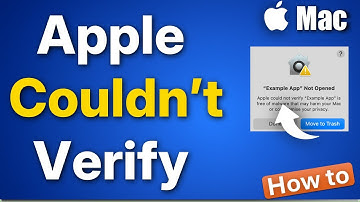 Apple kon niet verifiëren of het bestand vrij is van malware: Oplossing