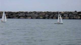 new Alinghi SUI-100 vs Alinghi SUI-91 regatta 3