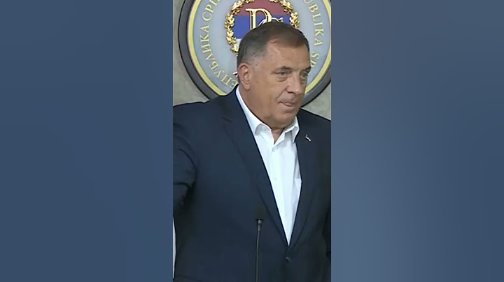 Dodik: "Pročitao sam na portalima da bih i ja bih mogao ostati bez uveta"