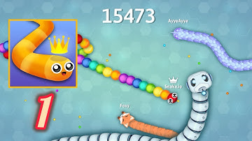 Snake.io : Gameplay Walkthrough Part 1 (iOS, Android)