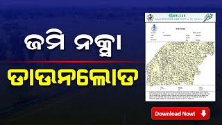 Jami Naksha Download Online | How To Check Land Record And Print Bhu Naksha / Map (Odisha) screenshot 5