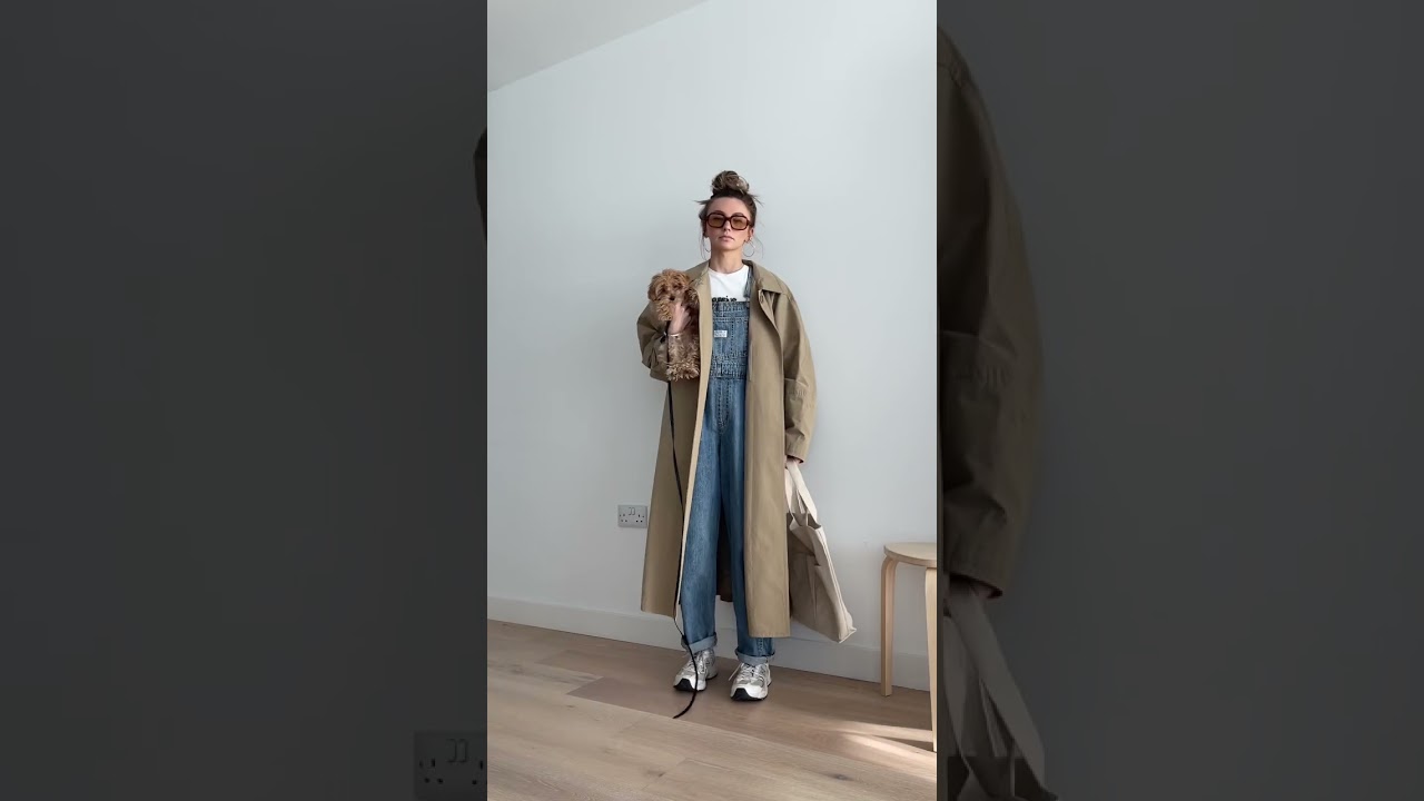 Dog walk OOTD with my best friend 🖤 