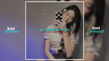 Beautiful in whire English song xml file Alight Mation description check@aruneditzofficail 