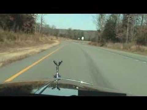 Rolls Royce Silver Dawn on Highway and Country Road