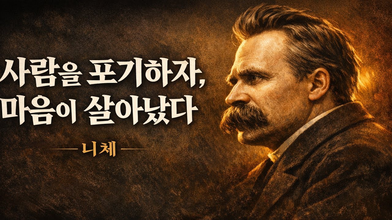 사람을 포기하자, 마음이 살아났다｜프리드리히 니체가 말한 관계의 끝