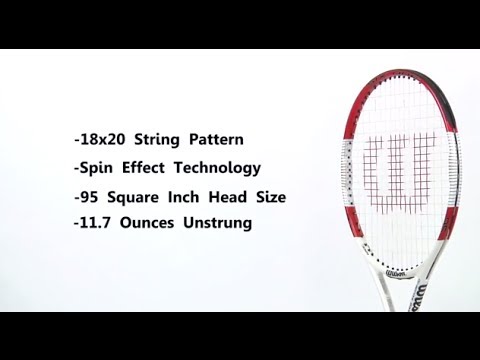 Wilson Six One 95 18x Racquet Review Tennis Express Youtube