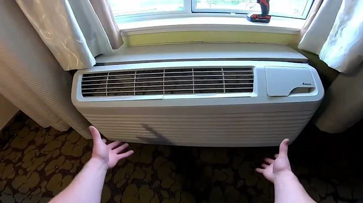 Replacing a PTAC ( Room A/C  Heater ) Amana