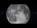 Relaxing ambient deep sleep music by the moon  8 hours 4k