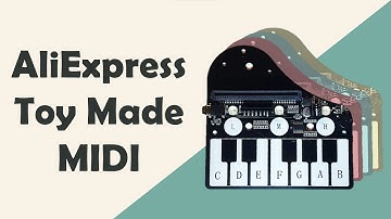 Produce music with a toy: DIY MIDI controller with micro:bit!