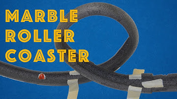 Marble Roller Coaster - Extremely Fun and Popular STEM / Engineering Project for Kids and Teens