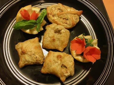 Crab Puff Pastry Delights