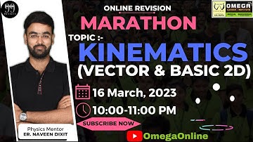 HOPE - 03 | KINEMATICS (VECTOR & BASIC 2D) | | PHYSICS | | NAVEEN DIXIT | #neet_2023 #target #neet