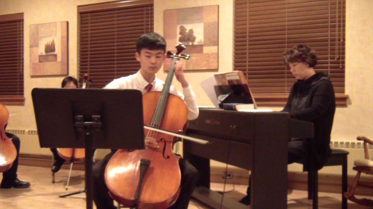 Cello Sonata in Bb major by S. Romberg - YouTube