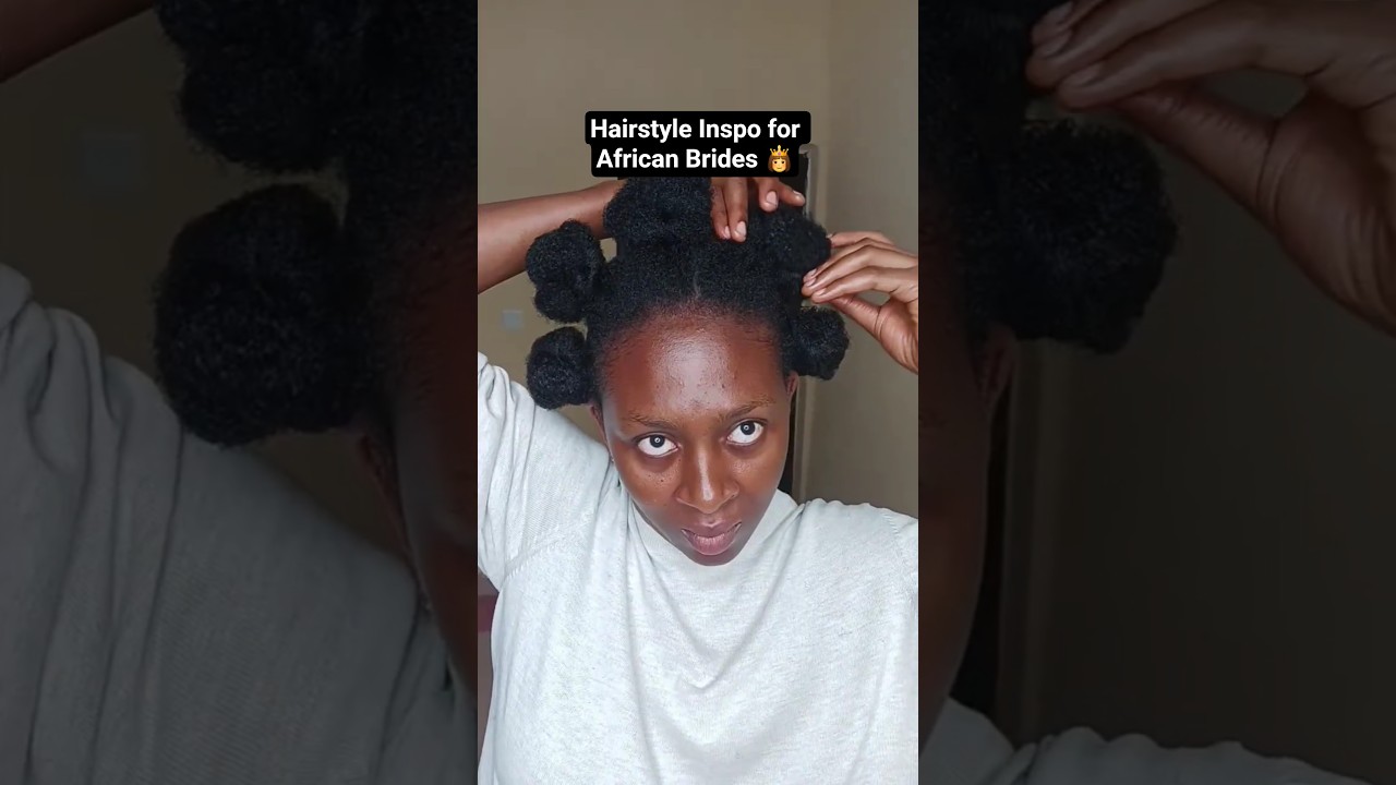 Естественная прическа для королев 👑👸👸