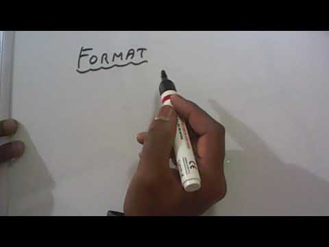 Format and Format Statements in Fortran 77