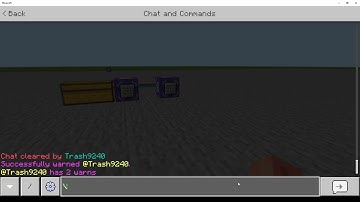 How To Use \Mute And \Warn In Azalea! [ Minecraft Bedrock Server Essentials Addon ]