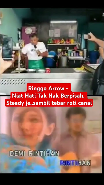 Ringgo Arrow - Niat Hati Tak Nak Berpisah. Steady je..sambil tebar roti canai.