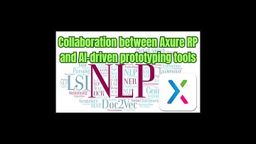 Collaboration between Axure RP and AI-driven prototyping tools
