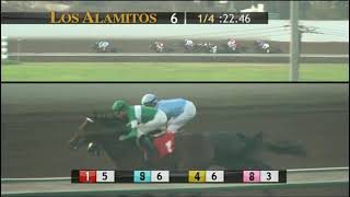 Vision wins feature race opening day at the Los Alamitos Winter Thoroughbred meet on November 30