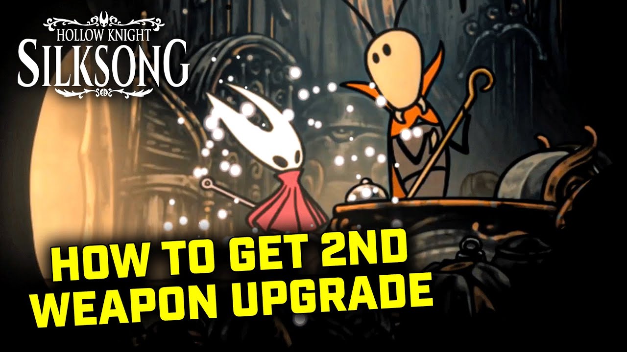 Hollow Knight Silksong - How To Get 2nd Weapon Upgrade (Pale Oil Location)