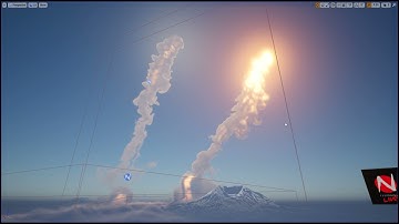 FluidNinja LIVE - UseCase 9 QUICKRUN - Giant Smoke Pillars (volcano, rocket launch)