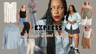 New-In | EXPRESS | Spring/Early Summer haul + try on | Size 16/XL #haul #tryon