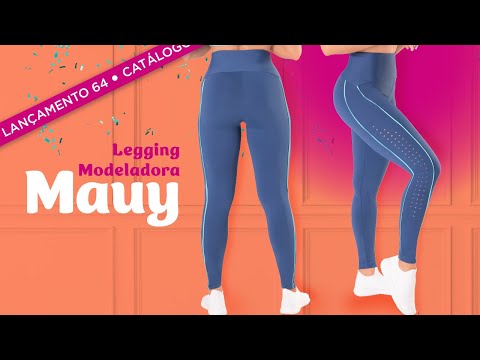 Legging Branca Textura, ZERO TRANSPARÊNCIA, Lançamento, Edição 64