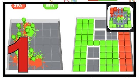 Blocks vs Blocks part 1 level 1 2 3 4 5 6 7 8 9 10 walkthrough