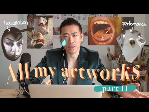 10 Years of Making Art + Why it would NEVER SELL ????// ALL MY ARTWORKS part.2