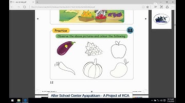 Rotary Club of Ambattur Class 1st Maths Numbers Part 2 Match 1 to 1