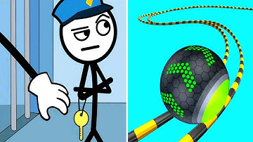 Satisfying ASMR Gameplay - Thief Puzzle vs Going Balls Max Levels