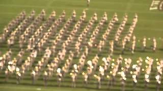 2010 Sept Texas A&M Aggie Band Live part1