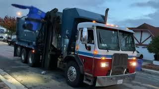 CR&R CNG Peterbilt 320 McNeilus ZR 57357 and Amrep N3 57425 on Post New Years collections 2026