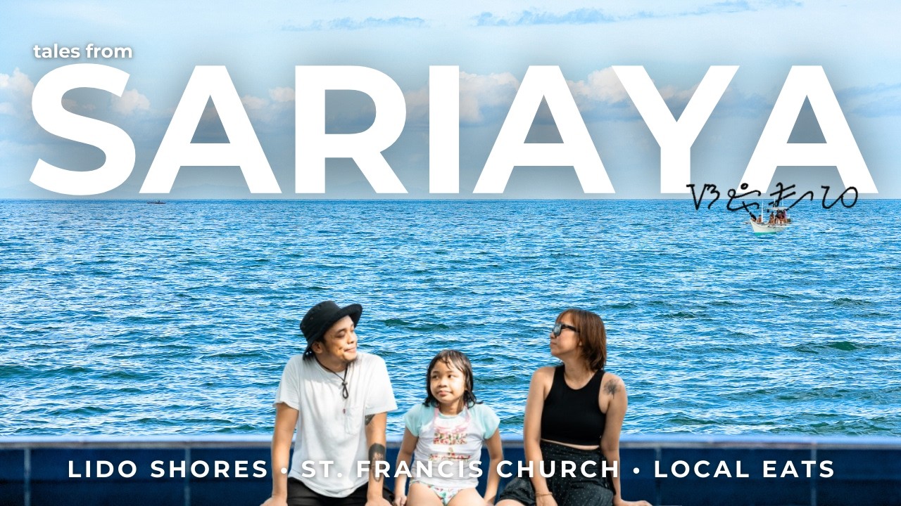 Philippines Travel Vlog | Sariaya, Quezon: The Food, The Church, and The Beach