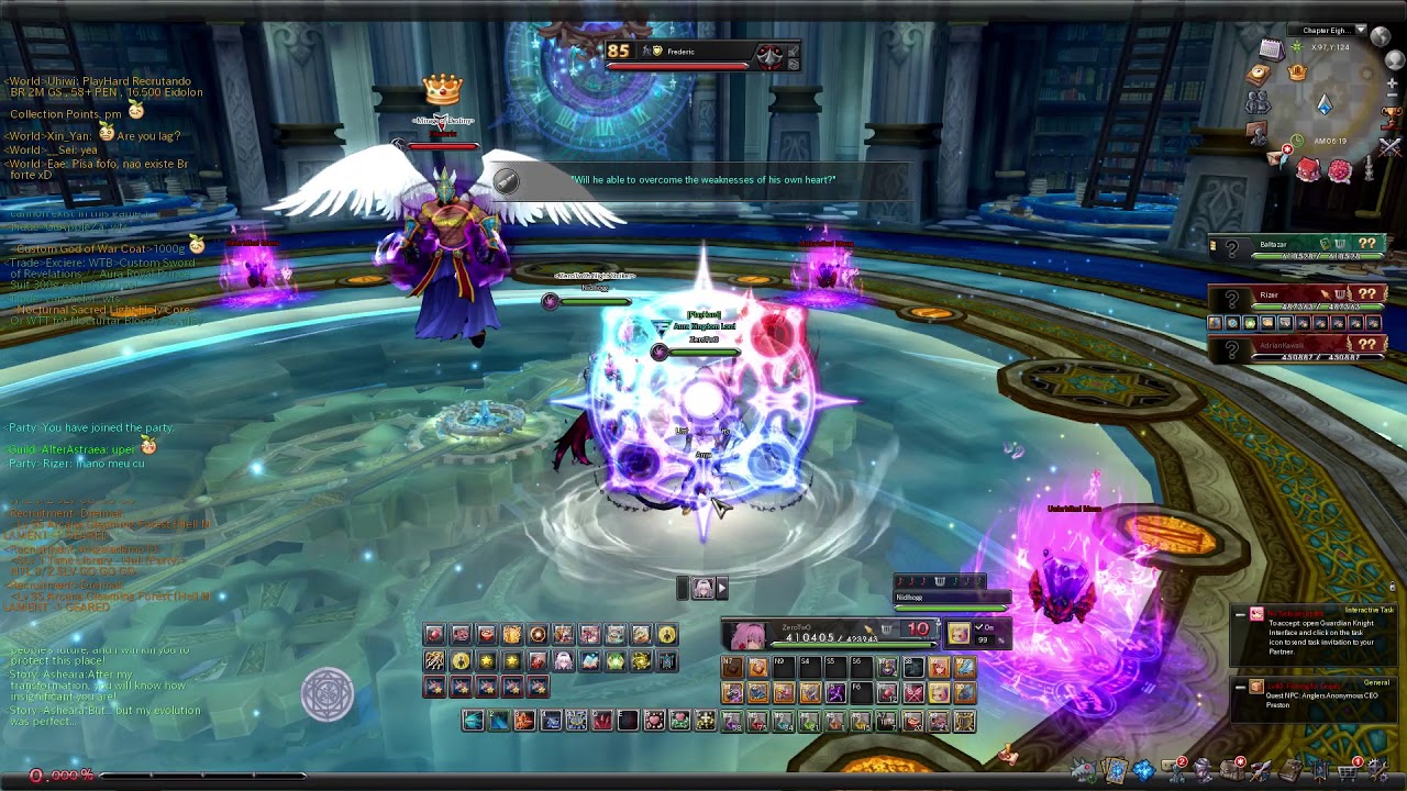 Time Library Hall (Solo) - [AuraKingdom.to]