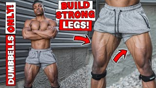 DUMBBELL ONLY LEG WORKOUT AT HOME