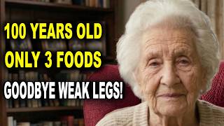 At 100, I Eat the Same 3 Foods Every Single Day And Walk With Strong Legs — Doctors Can't Explain It
