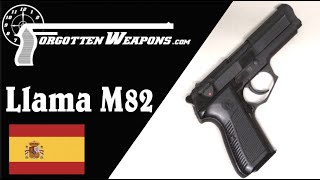 Llama M82: Gabilondo Copies the Beretta (But More Complicated)