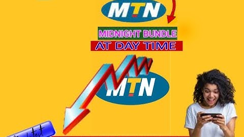 MTN Data: How to use MTN Midnight data during day time 2021(Method 100% working)